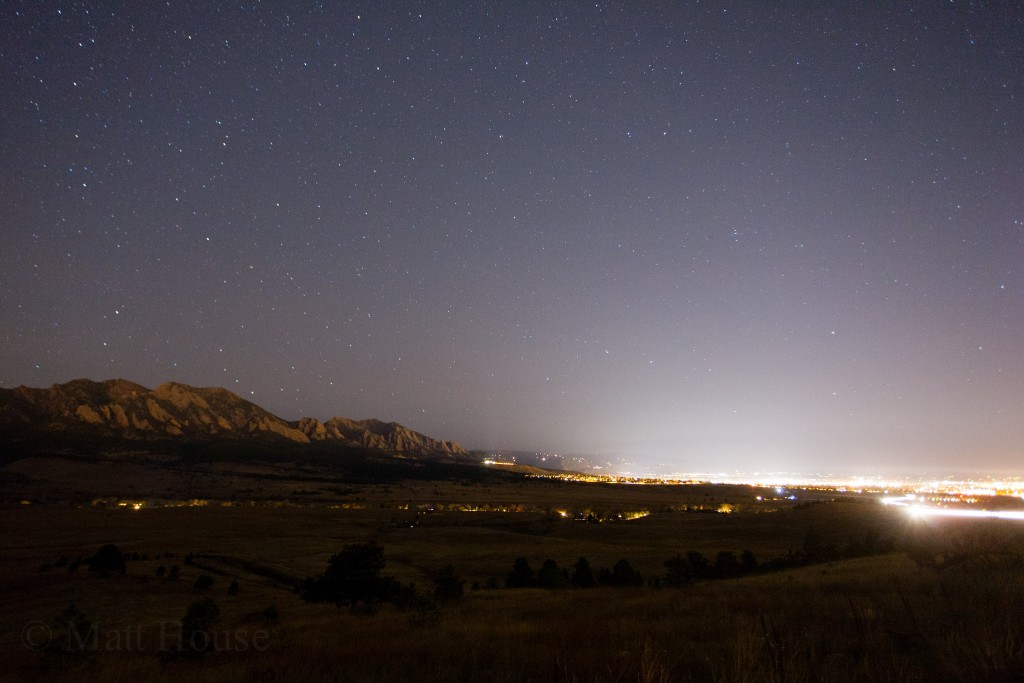 Boulder and the Flatirons