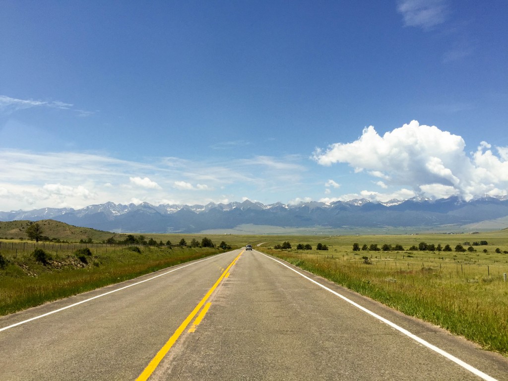 Sangre de Cristo Range on CO 96