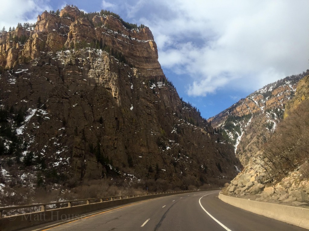 I-70 in Glenwood Canyon