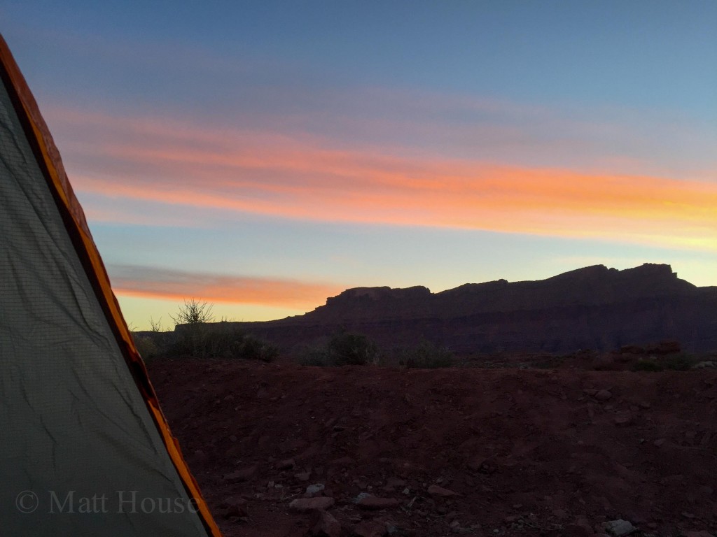 Woke up right at sunrise...
