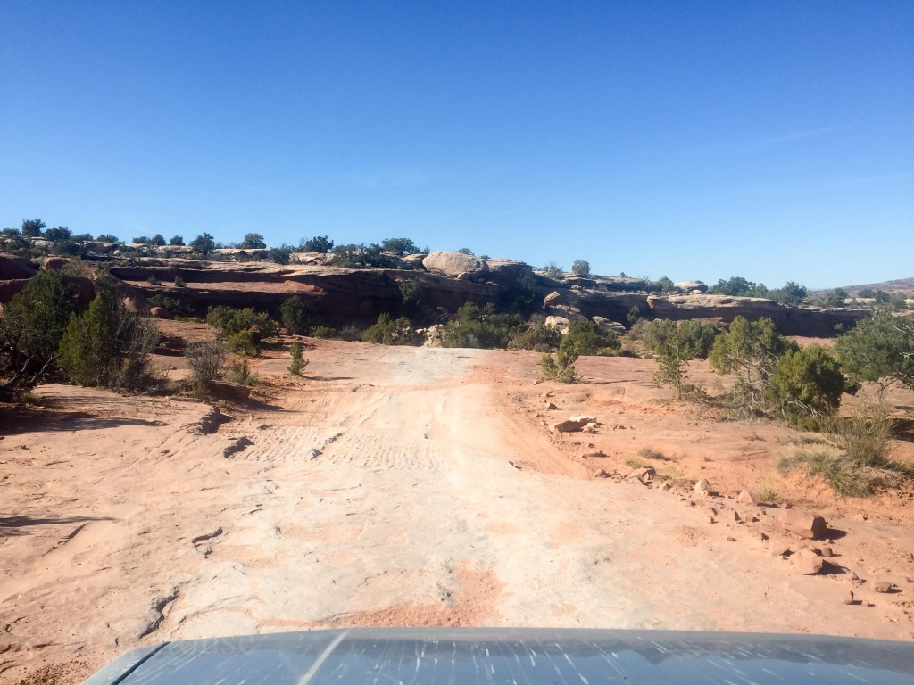 It's almost like a naturally paved but bumpy road