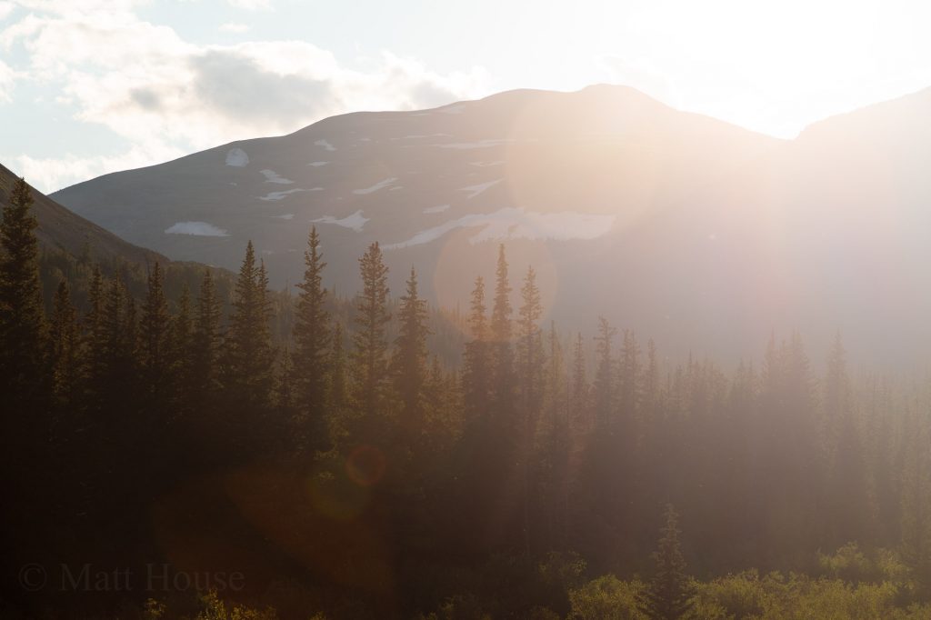 Afternoon Light over the moutains