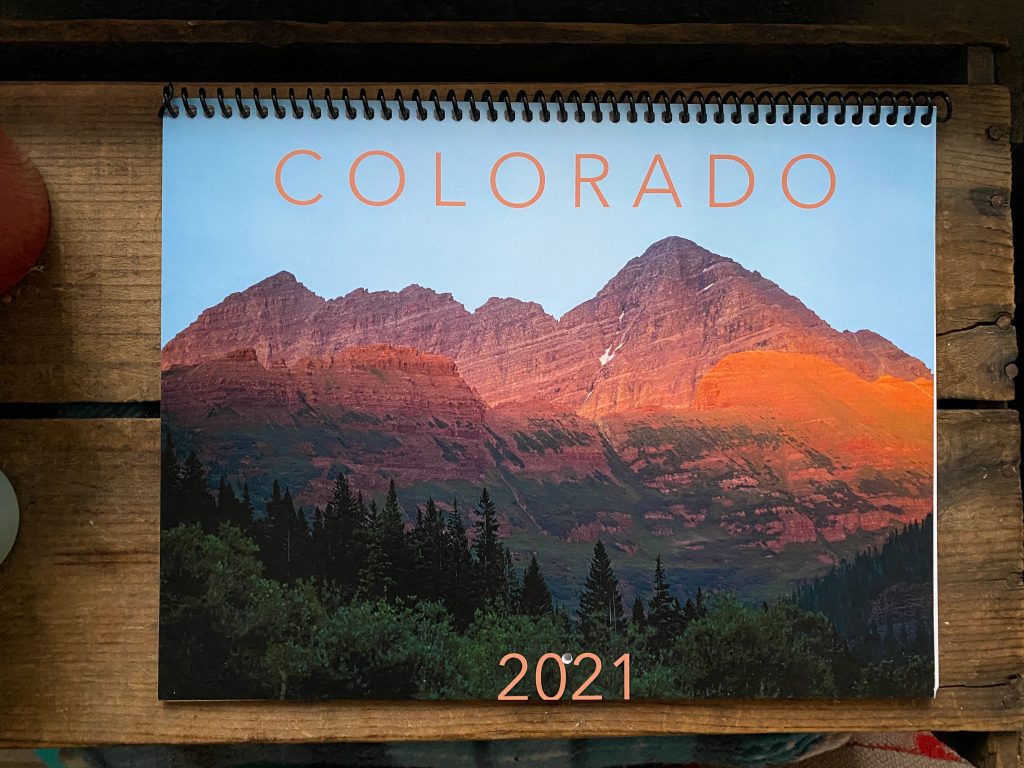 2021 Calendar Front