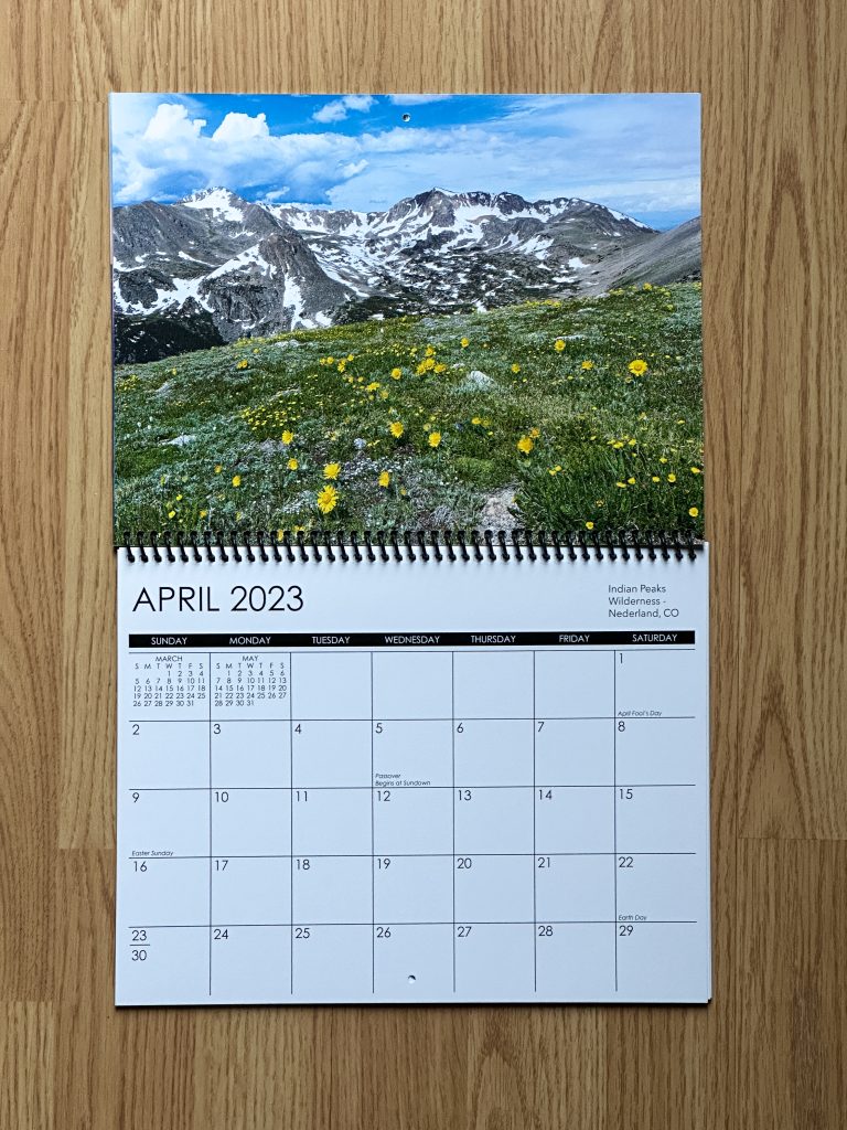 2023 Calendar Inside